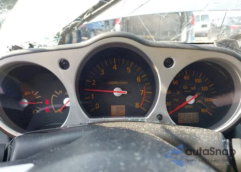 2003 Nissan 350Z Touring z USA, uszkodzony, nr VIN JN1AZ34D43T103694